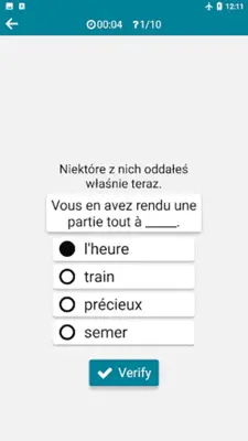 French - Polish android App screenshot 0